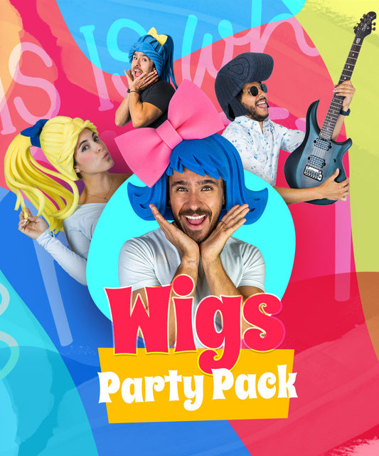 Foam Wigs Party Pack (20 Wigs)