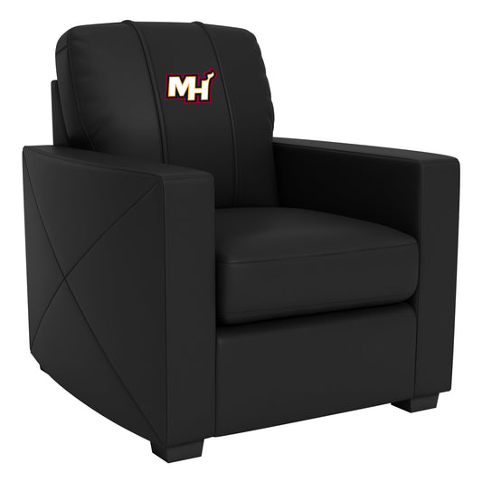 Silver Club Chair Miami Heat Secondary Logo