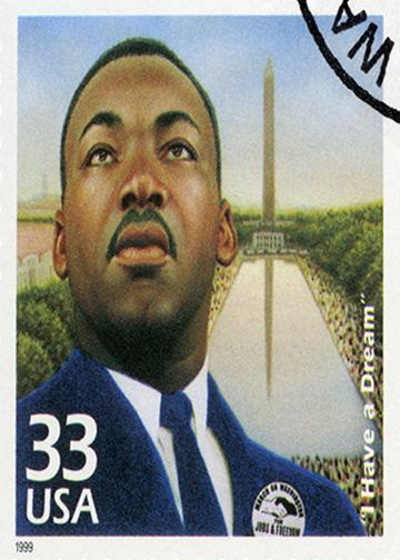 Martin Luther King Stamp