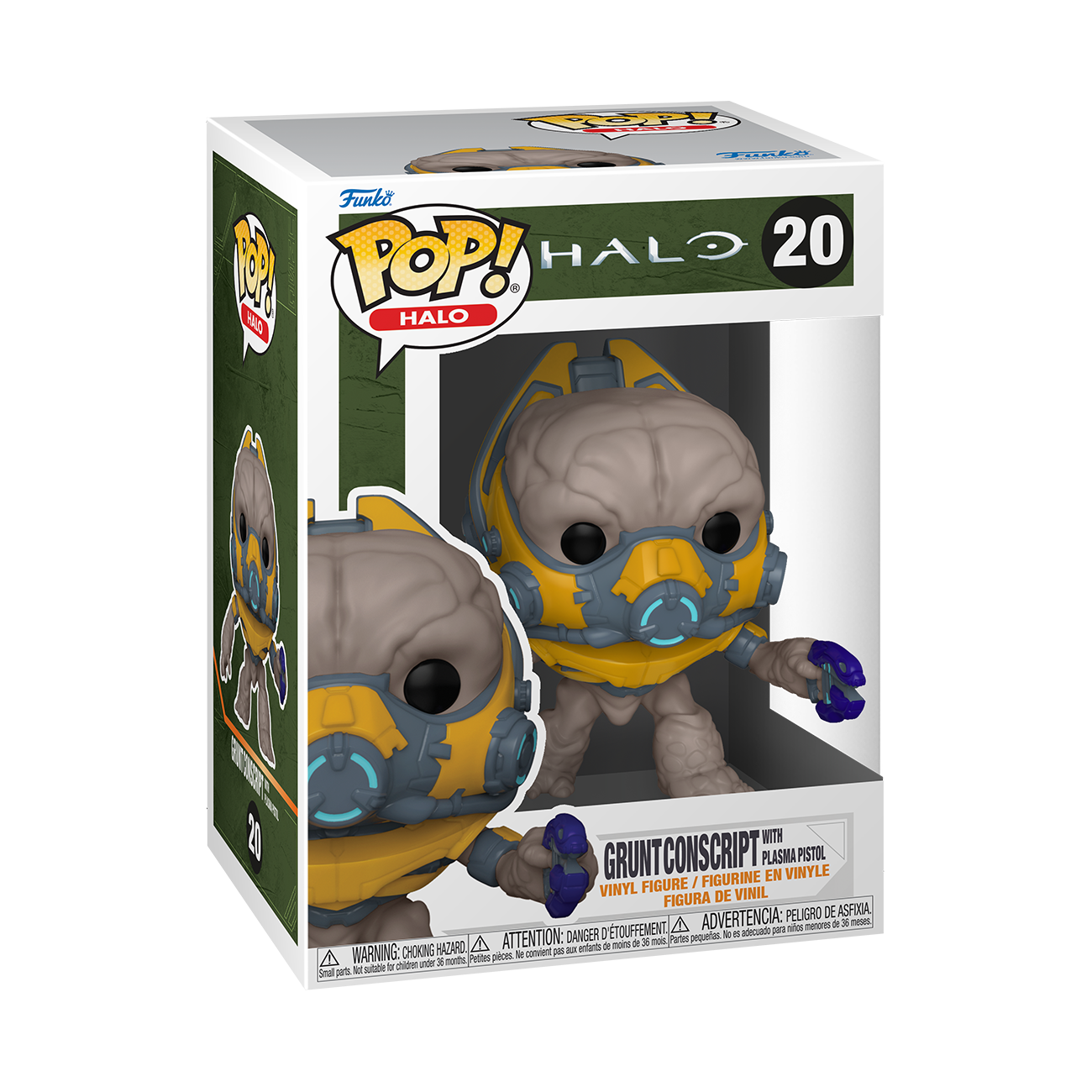 Funko Pop! Games: Halo Infinite - Grunt Conscript With Weapon