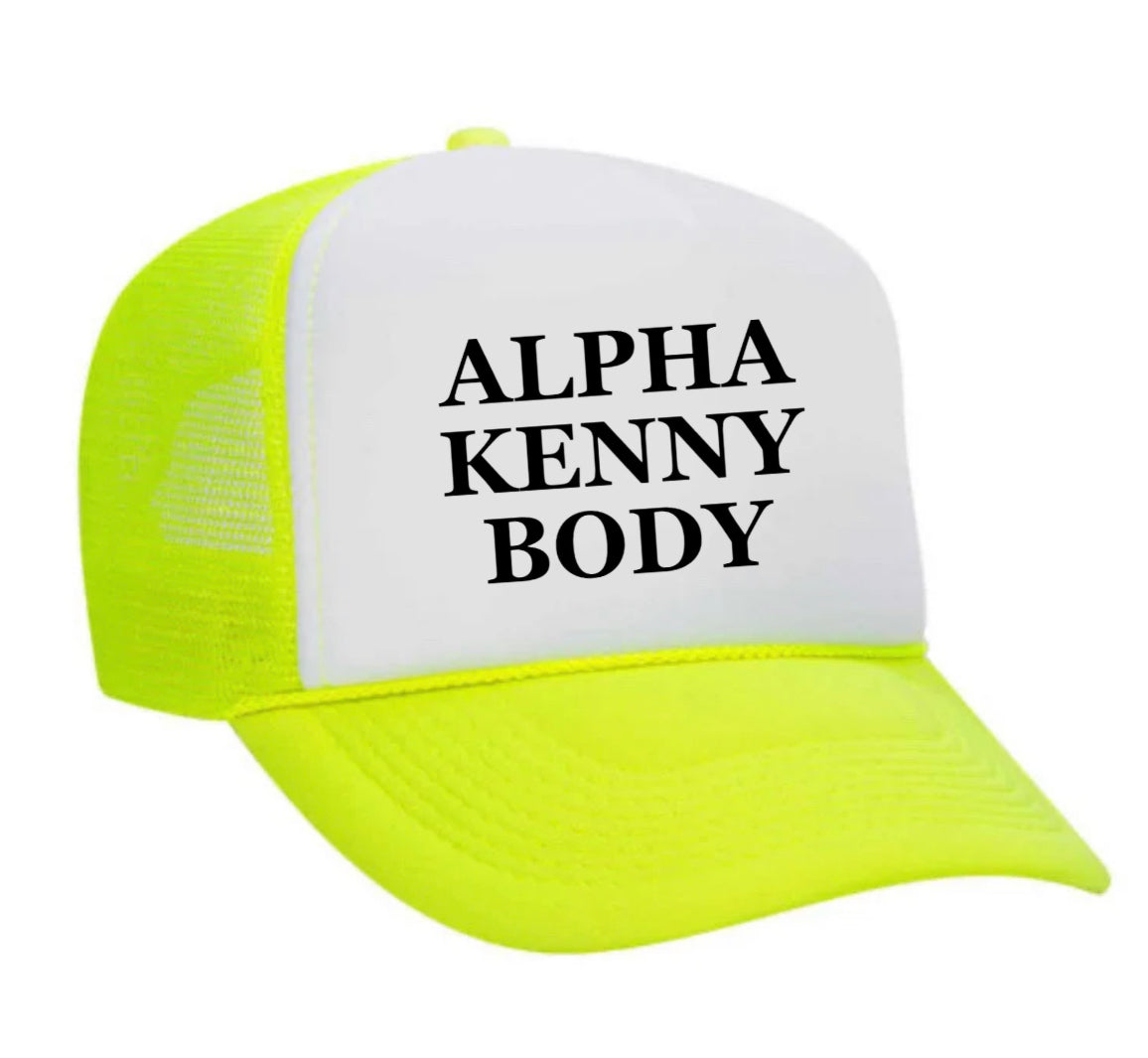 Alpha Kenny Body Trucker Hat