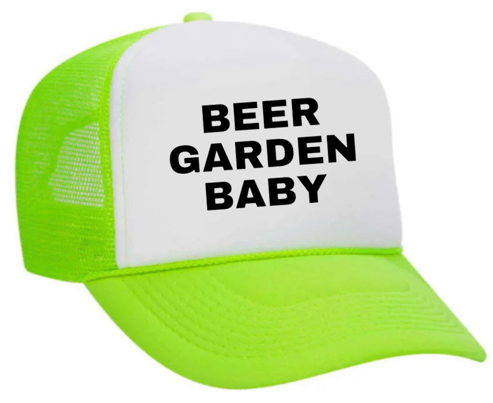 Beer Garden Baby Trucker Hat