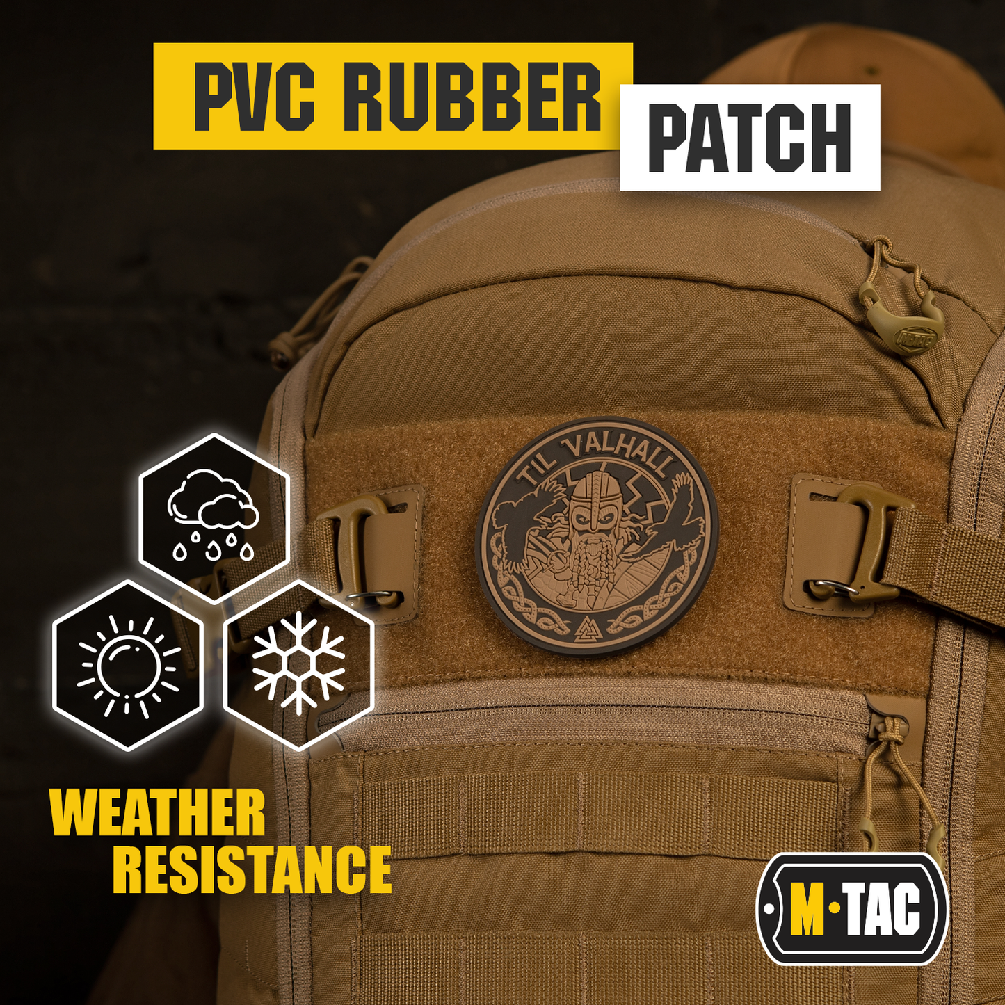 M-Tac patch Til Valhall PVC