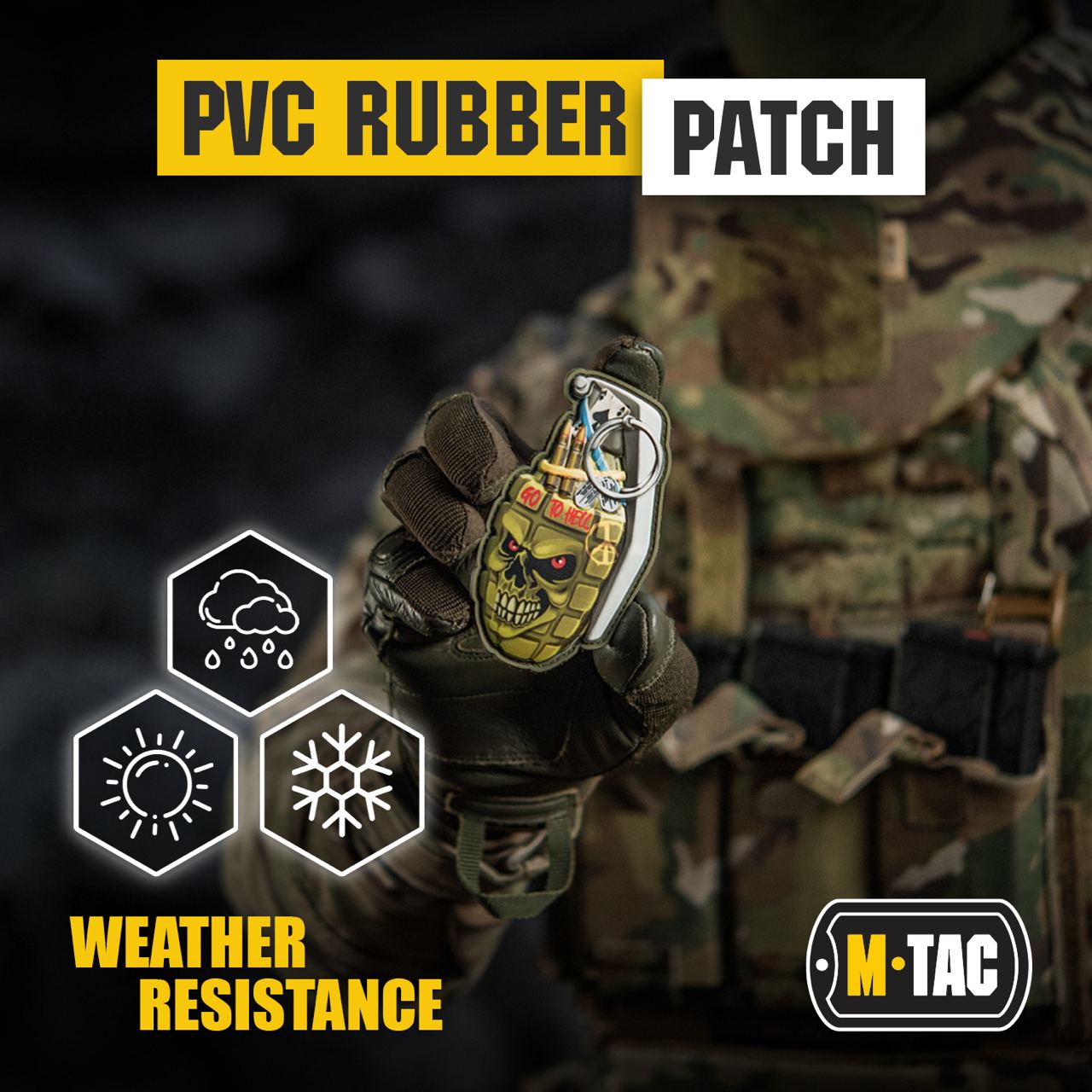 M-Tac Morale F1 PVC Patch