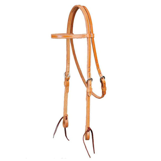 Colorado Gold Skirting Browband Headstall