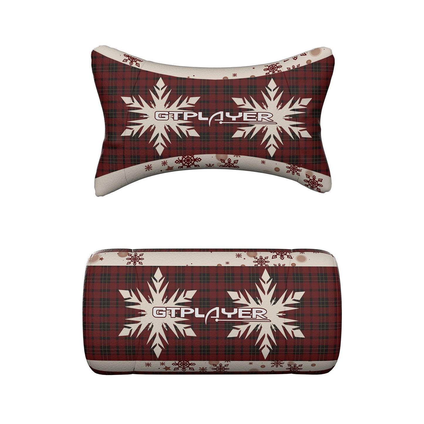 GTRacing Customize Headrest Christmas Edition（Headrest and Lumbar Pillow Set）