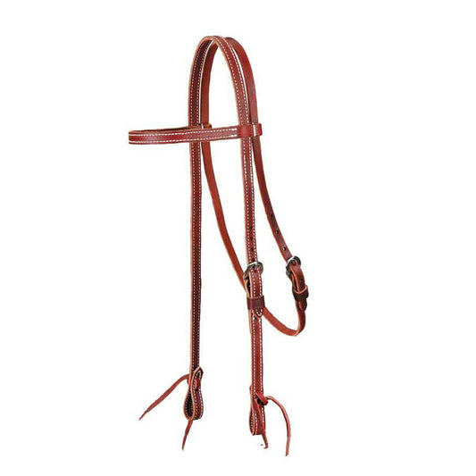 Latigo Leather Headstall - 5/8"