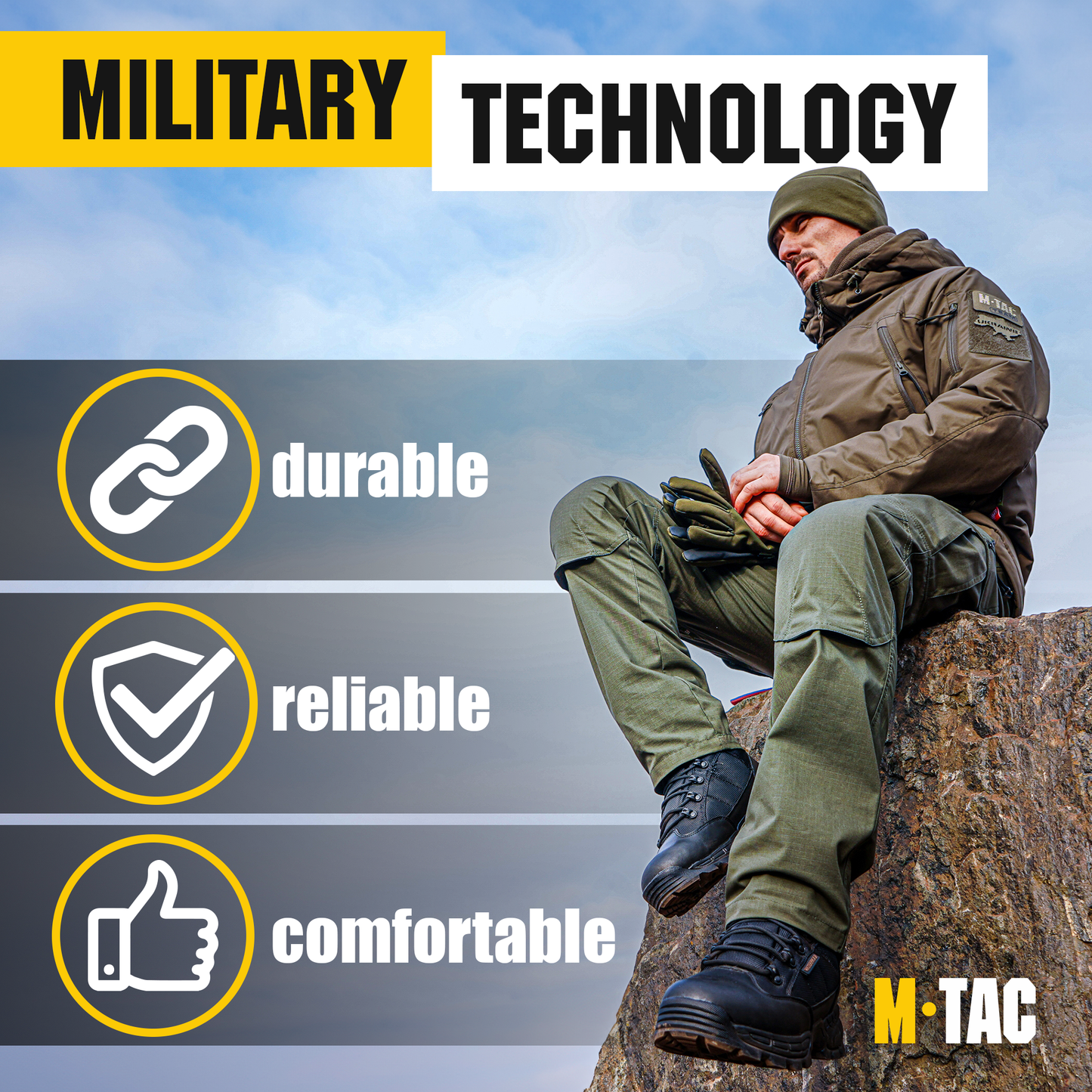 M-Tac Winter Tactical Boots Thinsulate