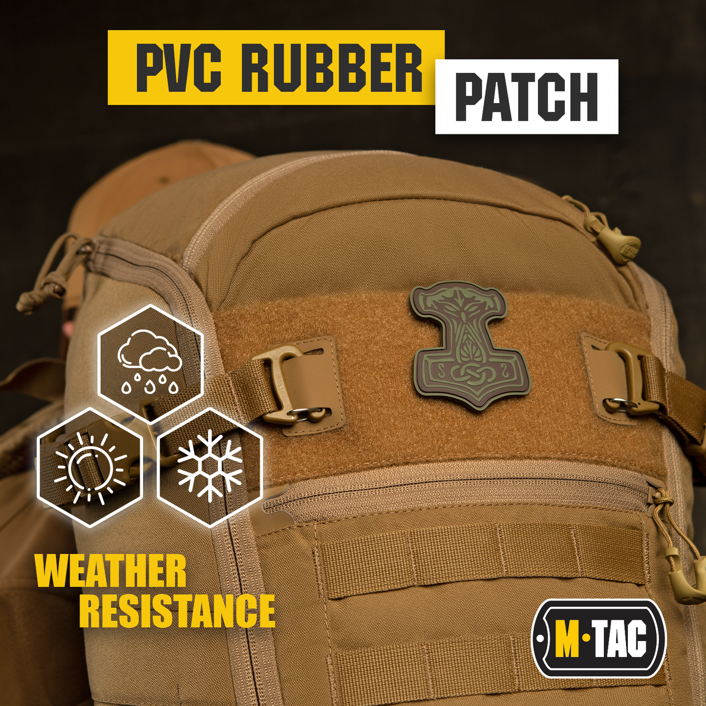 M-Tac patch Mjolnir PVC