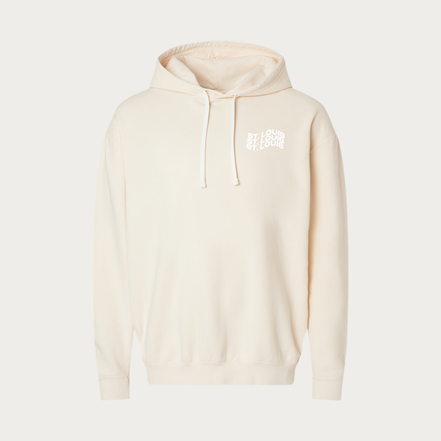 Wavy St. Louis Garment Dyed Lightweight Hoodie