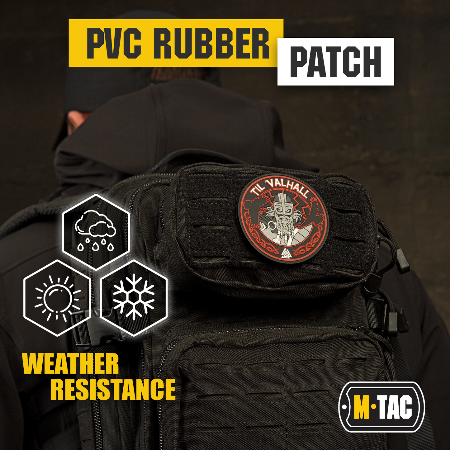 M-Tac patch Til Valhall PVC