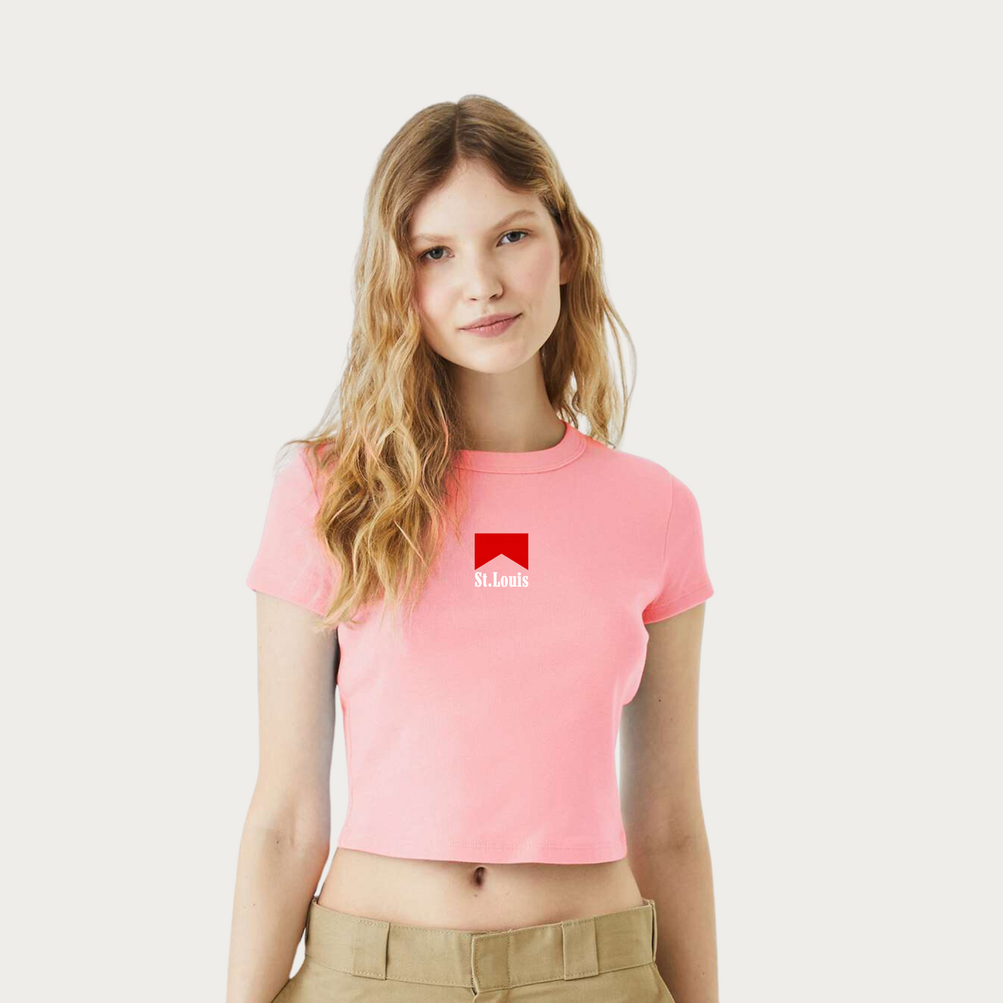 Bow Tie Women's Micro Rib Baby Tee