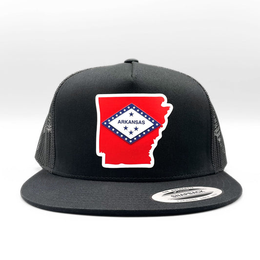 Arkansas State Flag Retro Trucker