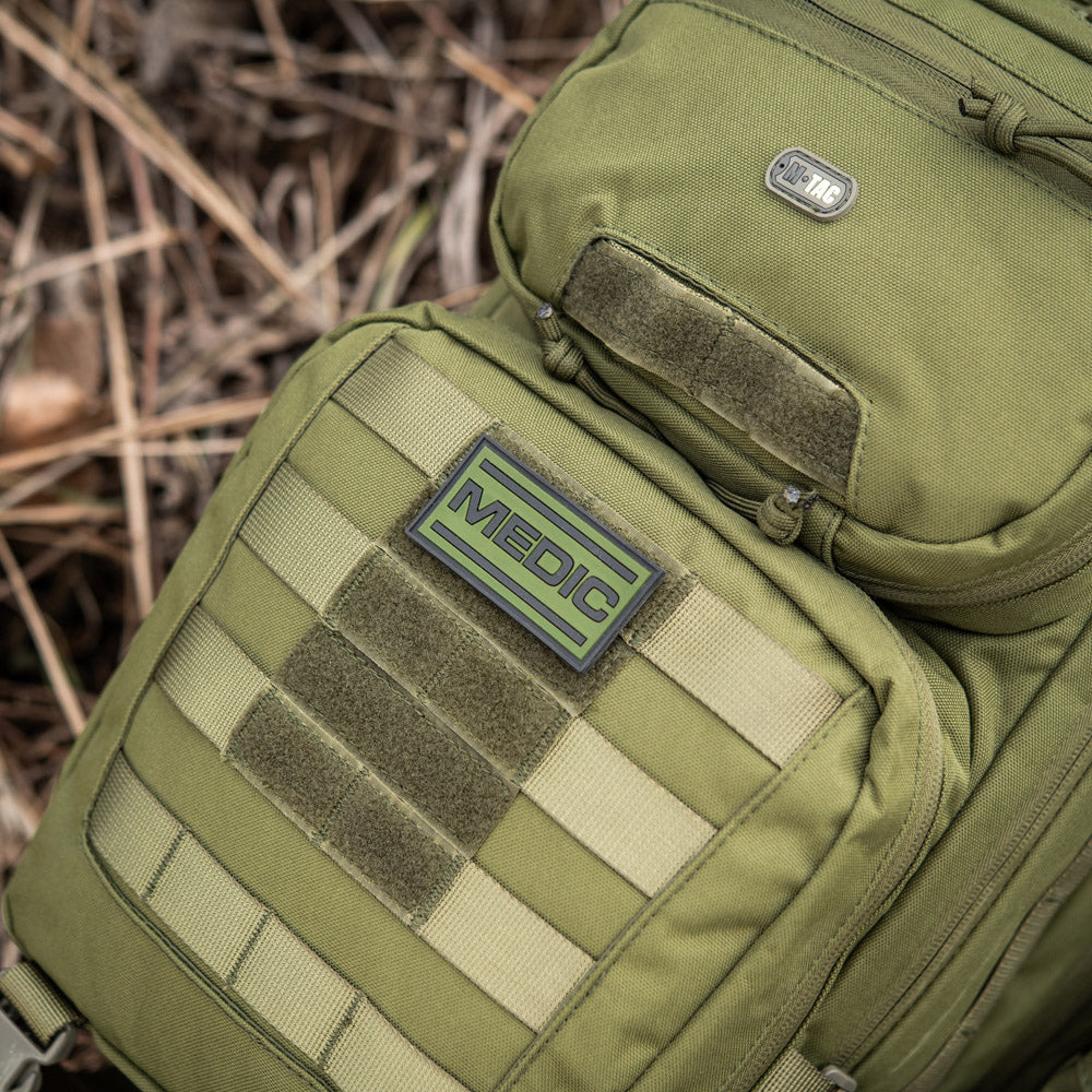 M-Tac patch Medic PVC Olive/black