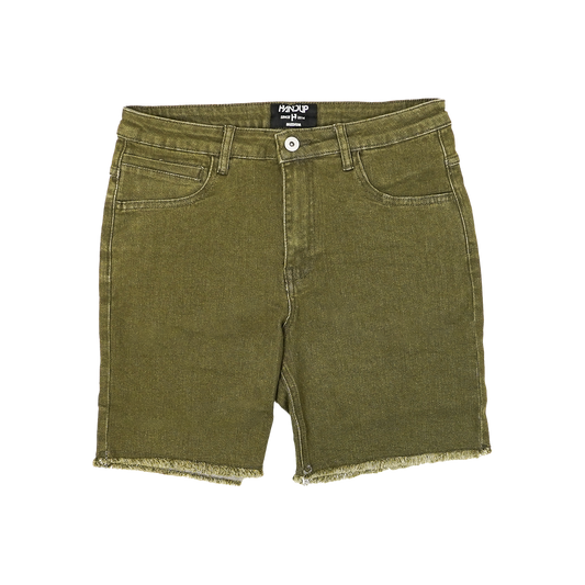 5.5" Stretch Jorts - Army Olive