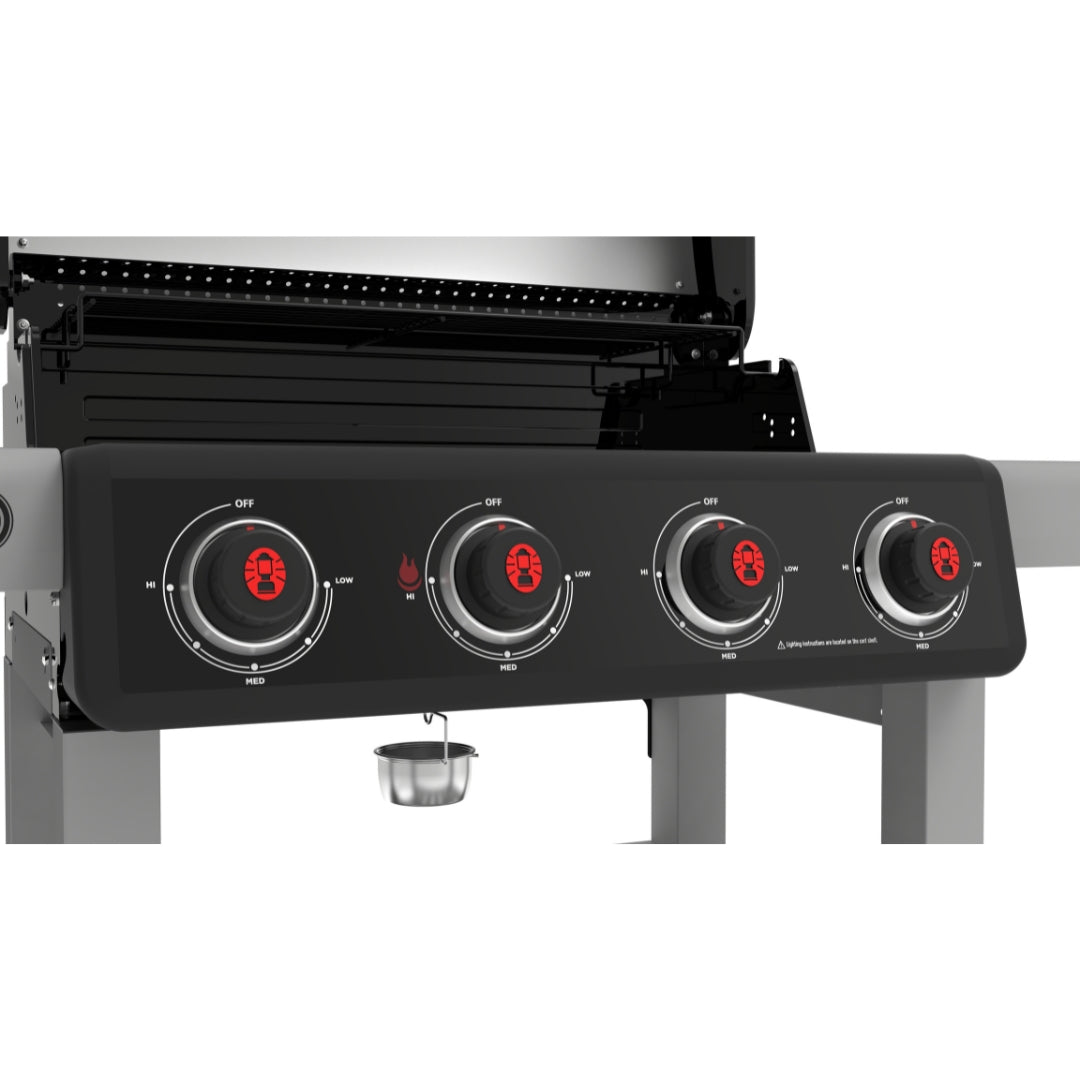 Coleman® Cookout™ 4-Burner Grill, Black