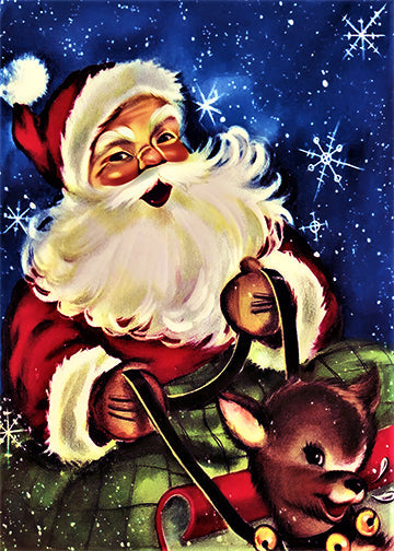 Santa and Rudolph