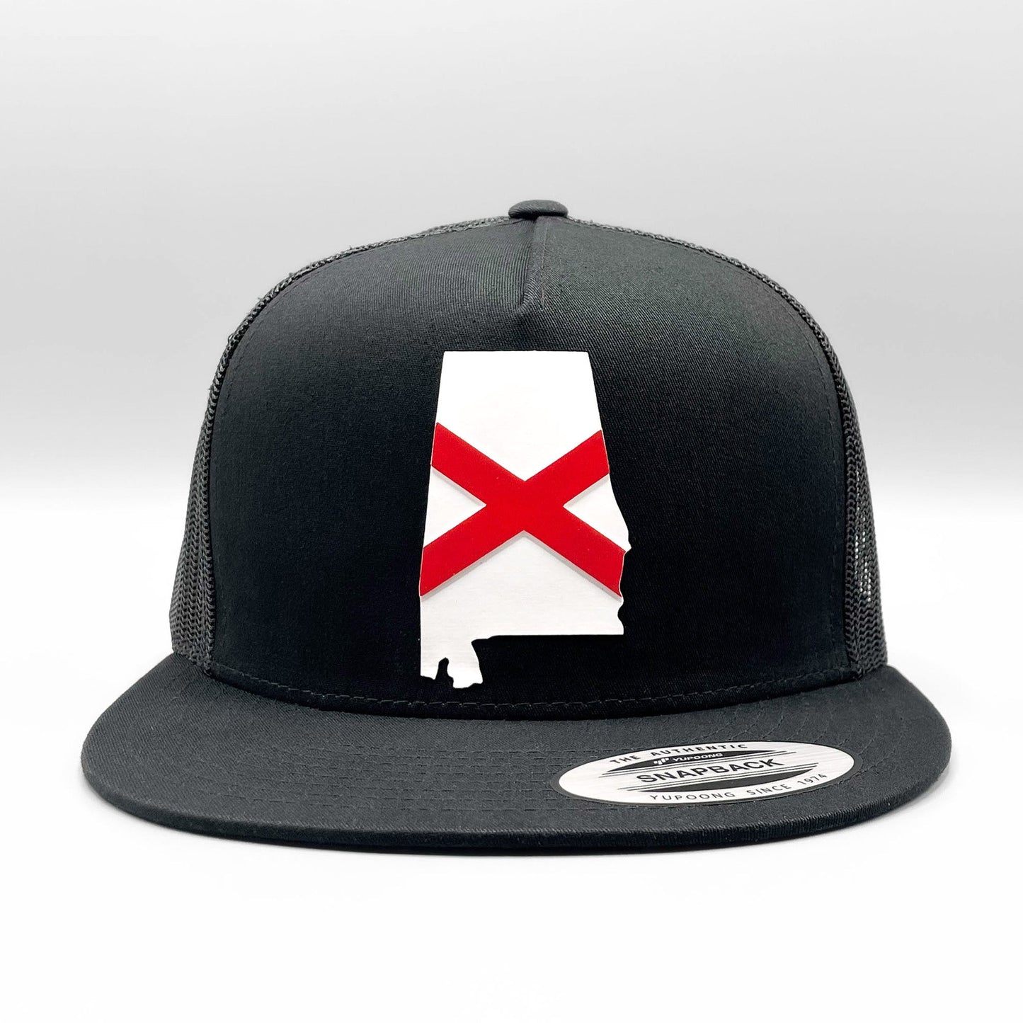 Alabama State Flag Retro Trucker