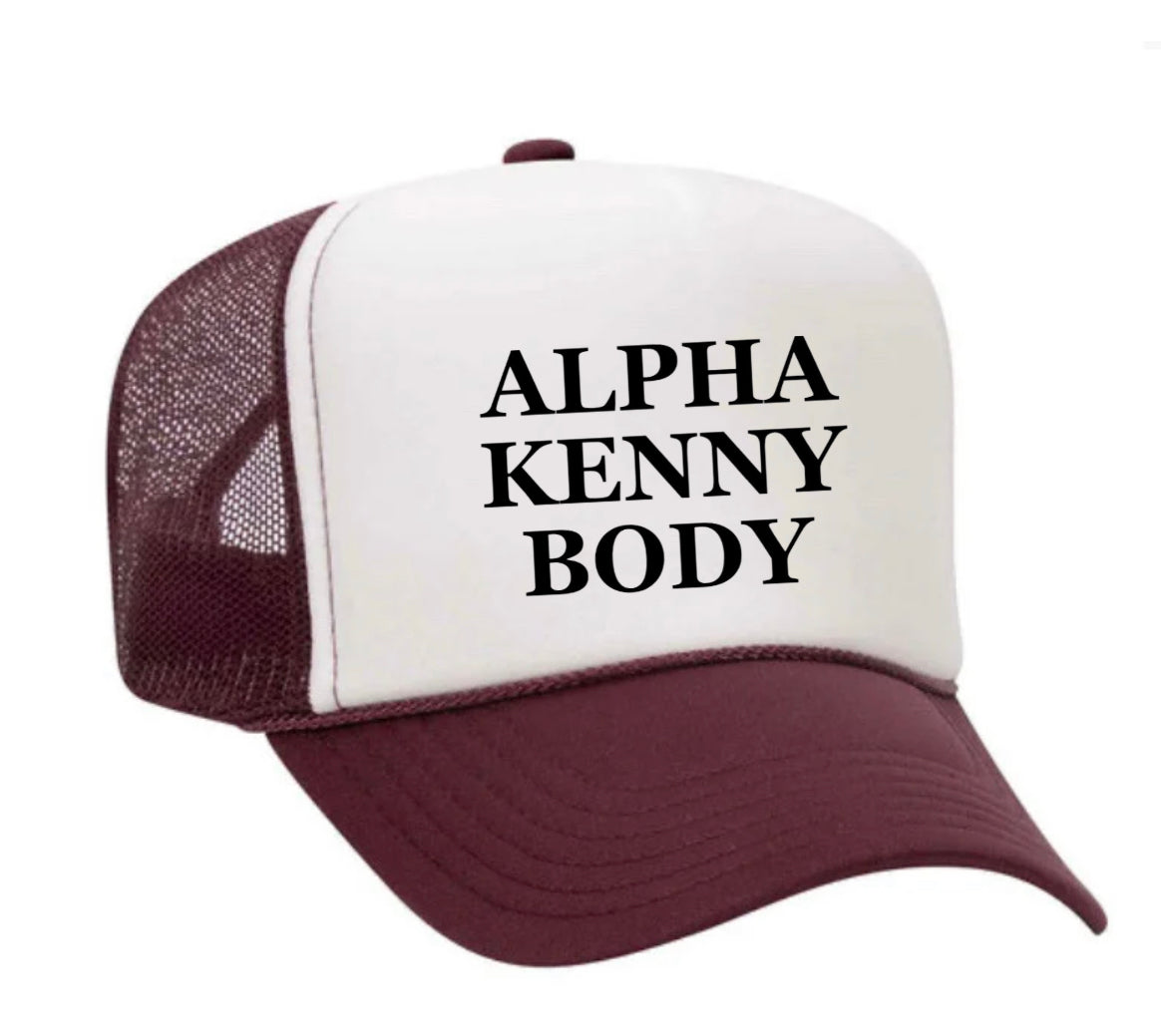 Alpha Kenny Body Trucker Hat