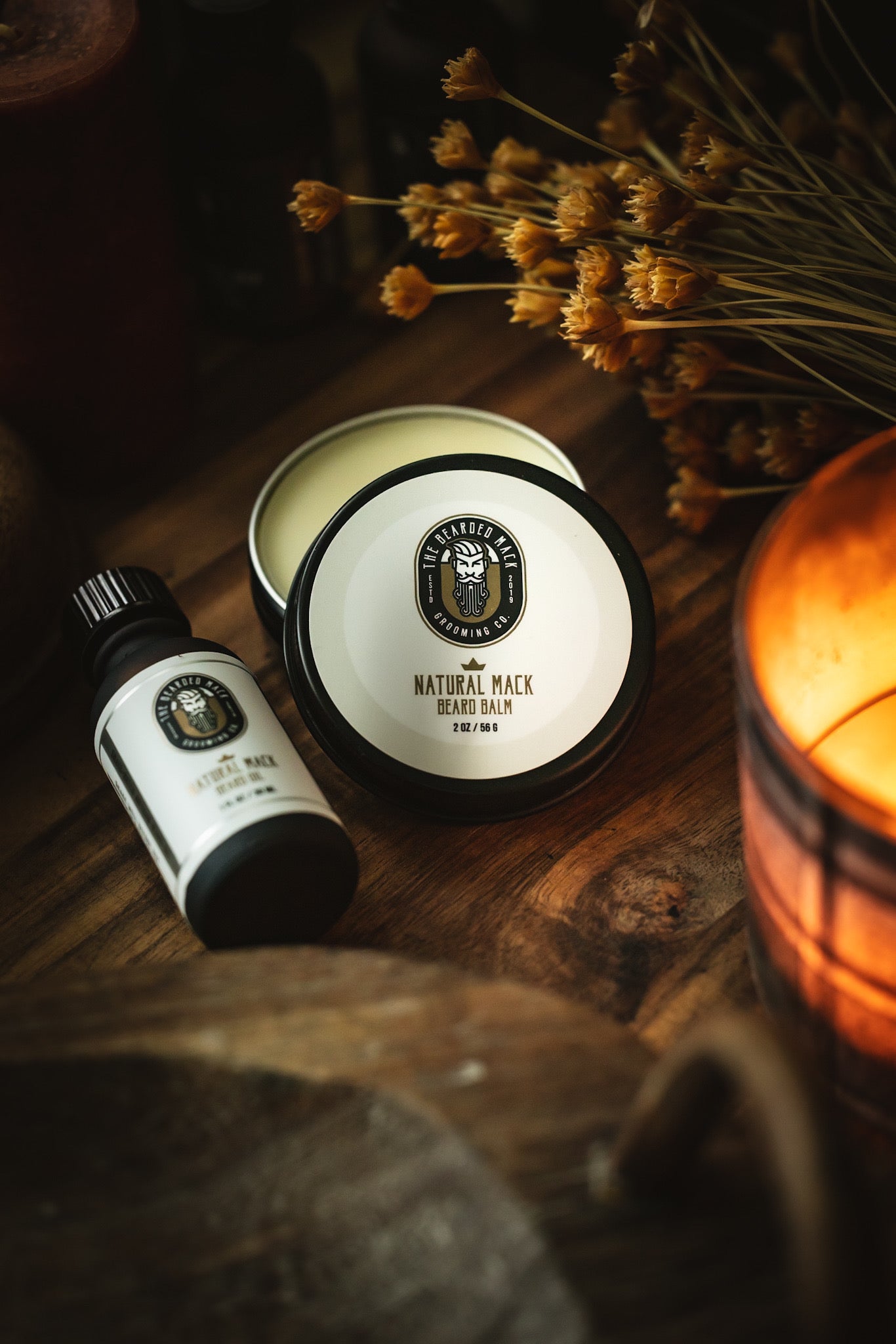 Natural Mack Beard Balm - Unscented