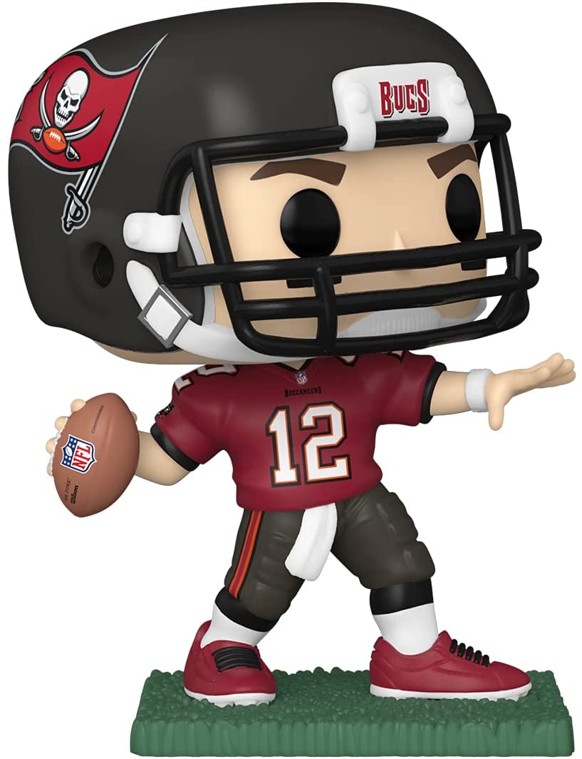 Funko Pop! NFL Buccaneers - Tom Brady (Home Uniform) Vinyl Figure