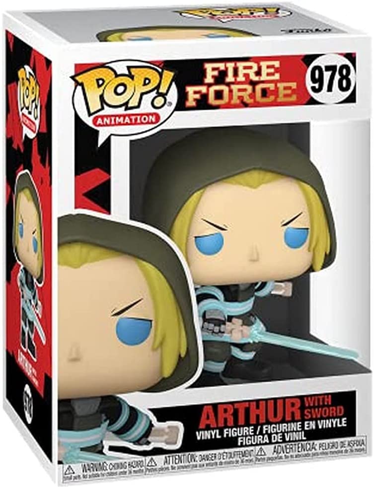 Funko Pop! Animation: Fire Force - Arthur with Sword Vinyl Figure