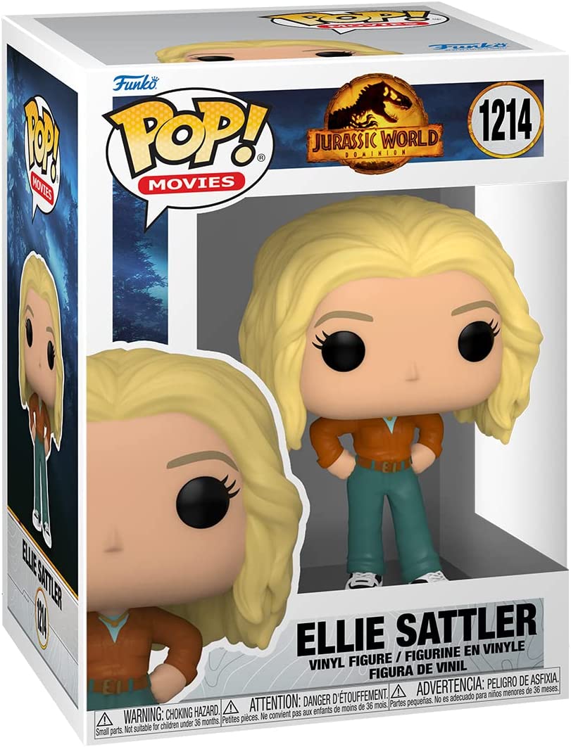 Funko Pop! Movies: Jurassic World Dominion - Dr. Ellie Sattler Vinyl Figure