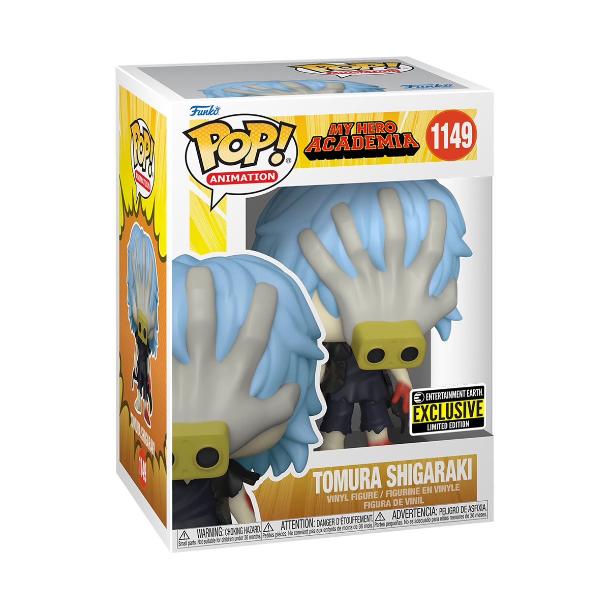 Funko Pop! Animation: My Hero Academia - Tomura Shigaraki Entertainment Earth Exclusive