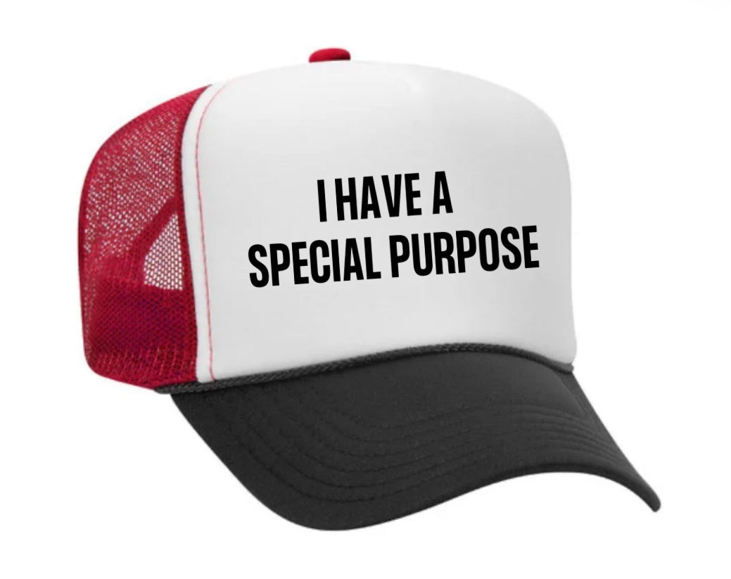 I Have A Special Purpose Trucker Hat