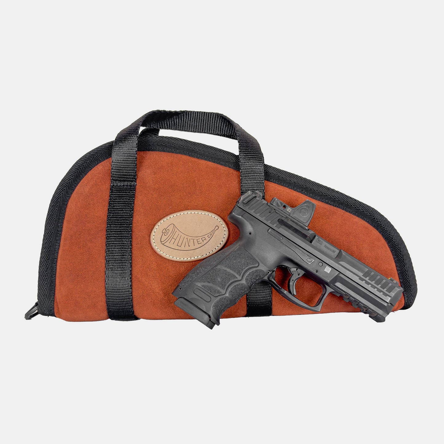 Suede Handgun Case