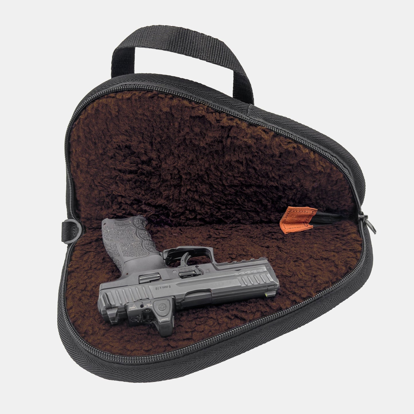 Suede Handgun Case