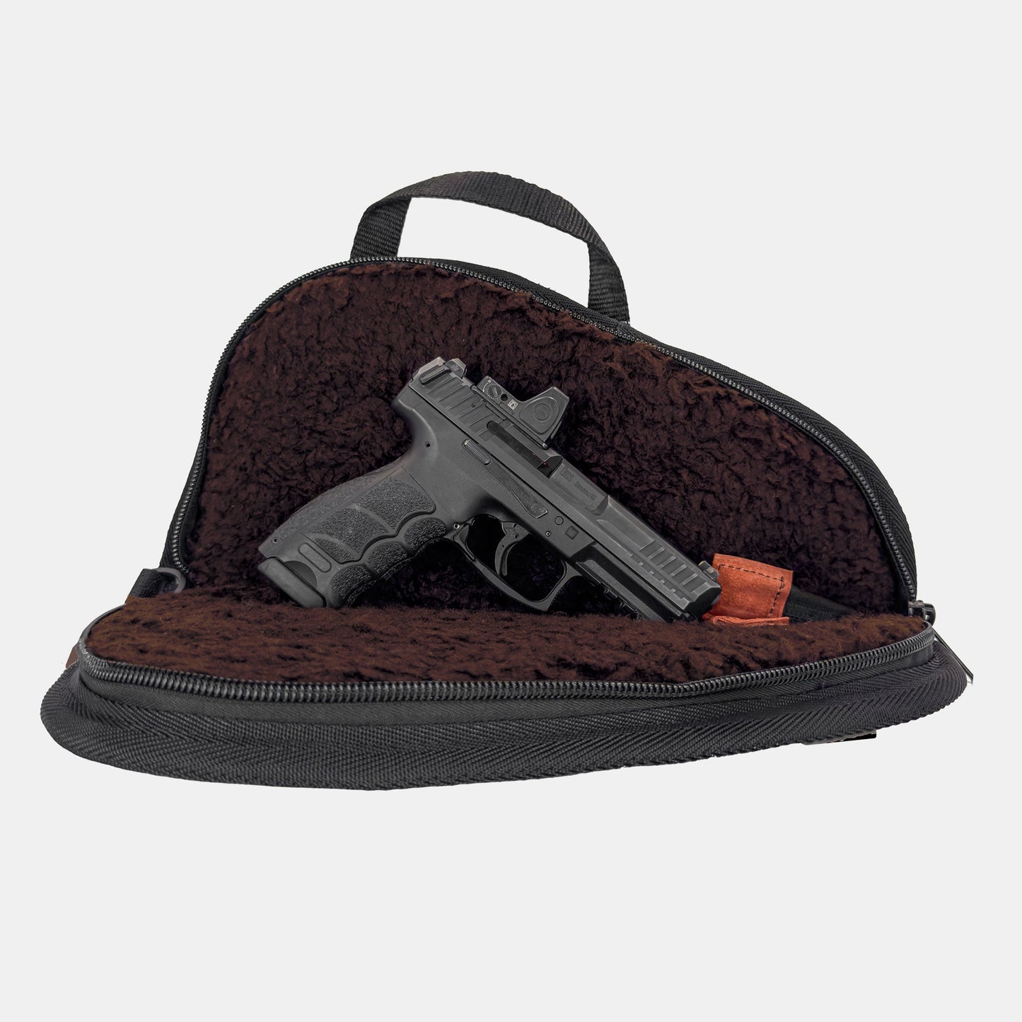 Suede Handgun Case