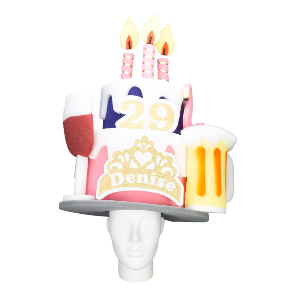 Custom Birthday Cake Hat