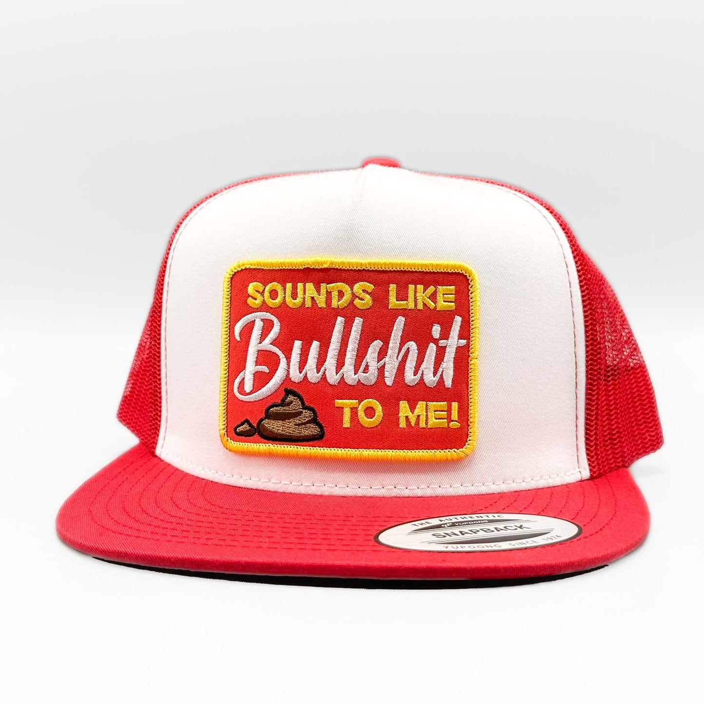 No BS Trucker Hat, Retro Seems Like Bullshit Funny Trucker Hat