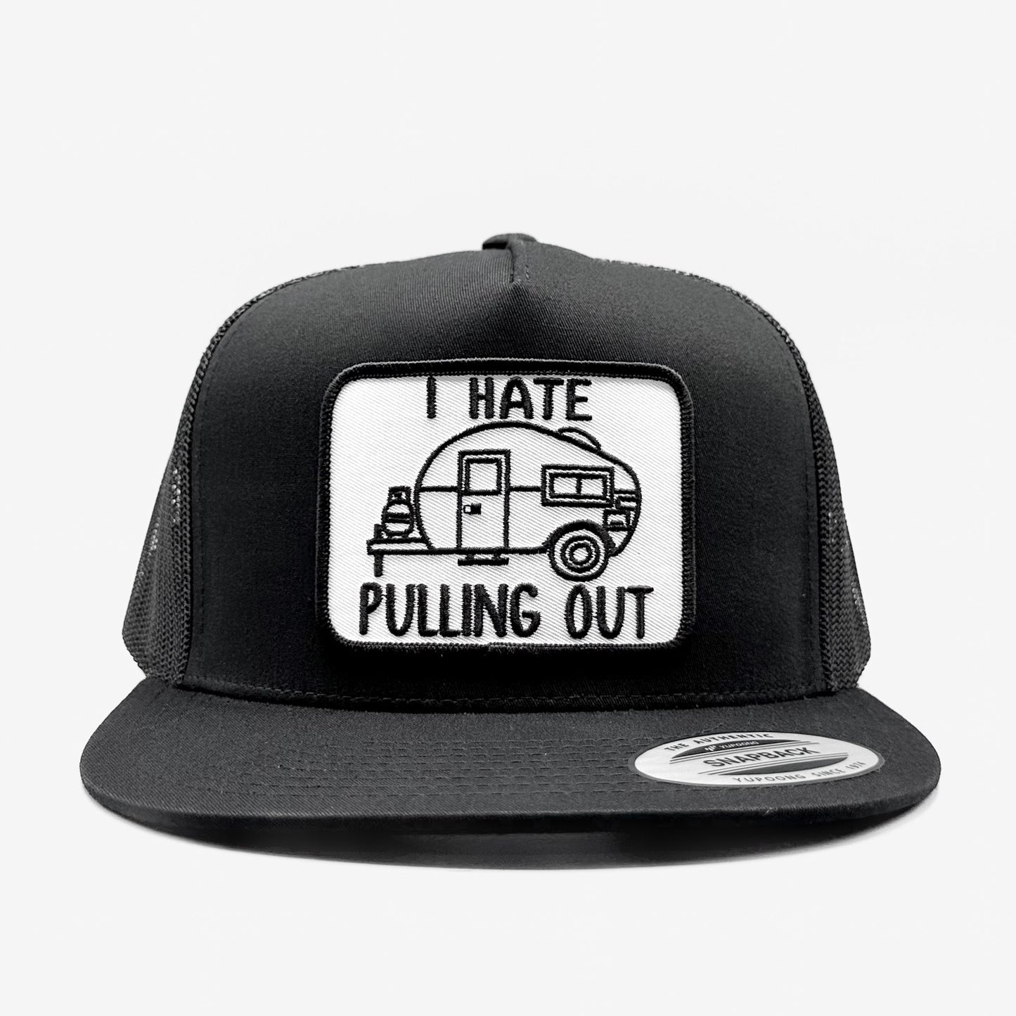 I Hate Pulling Out RV Camper Trucker Hat