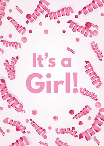 It's a Girl Sign