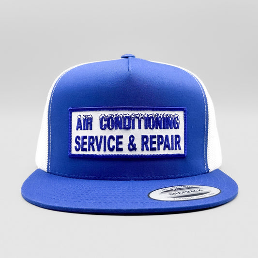 HVAC A/C Service Repairman Retro Trucker Hat