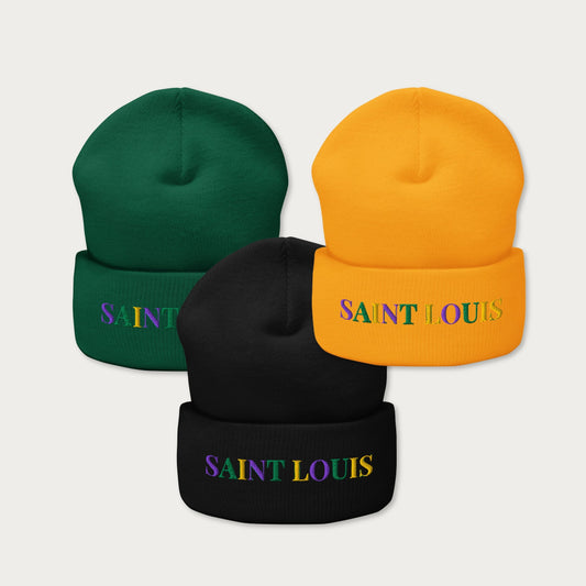 SAINT LOUIS Cuffed Beanie