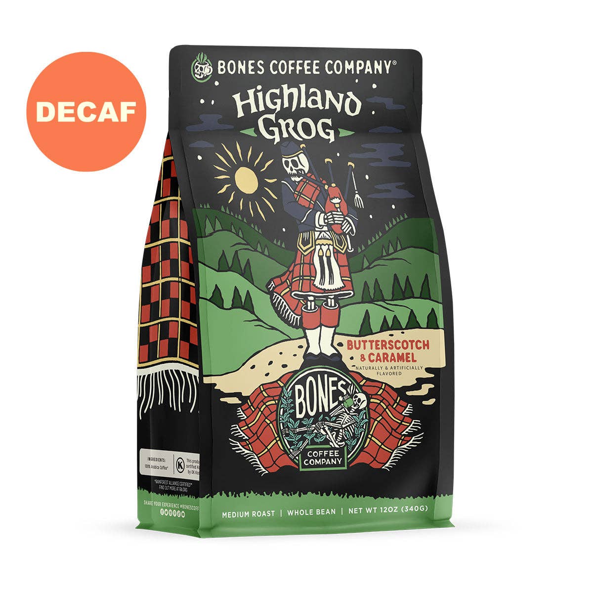 Decaf Highland Grog Ground | 12oz