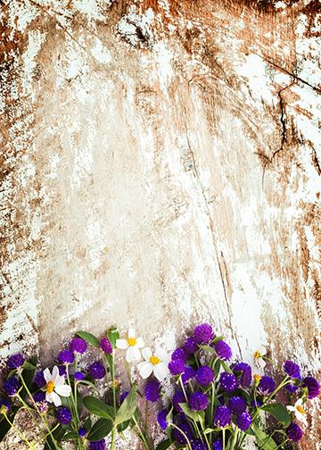 Vintage Purple Bouquet