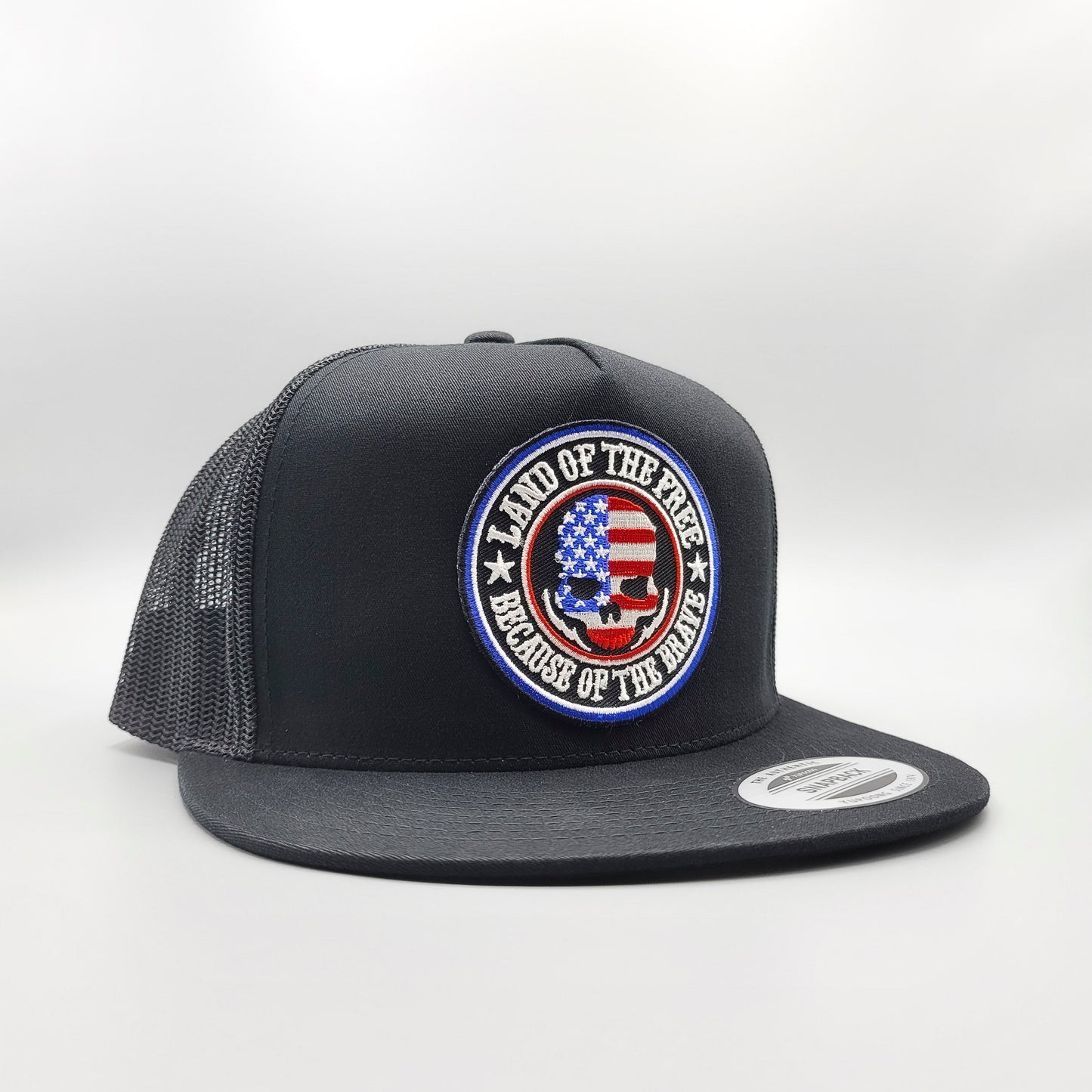 Land of the Free Patriotic Trucker Hat