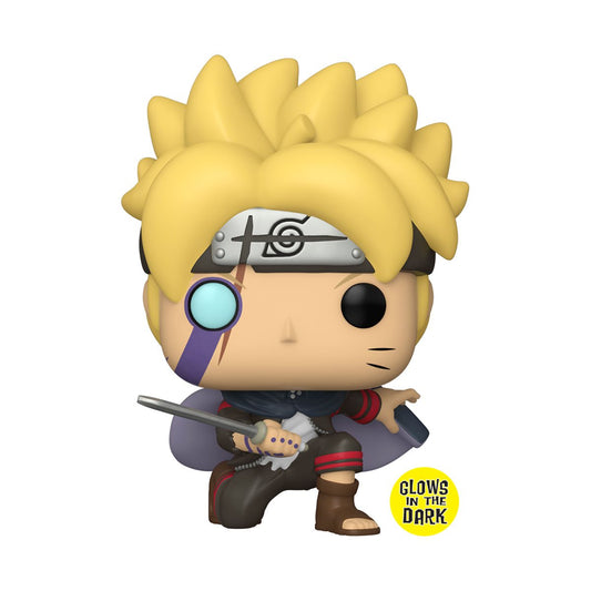 Funko Pop! Animation: Boruto with Marks Glow-in-The-Dark Entertainment Earth Exclusive