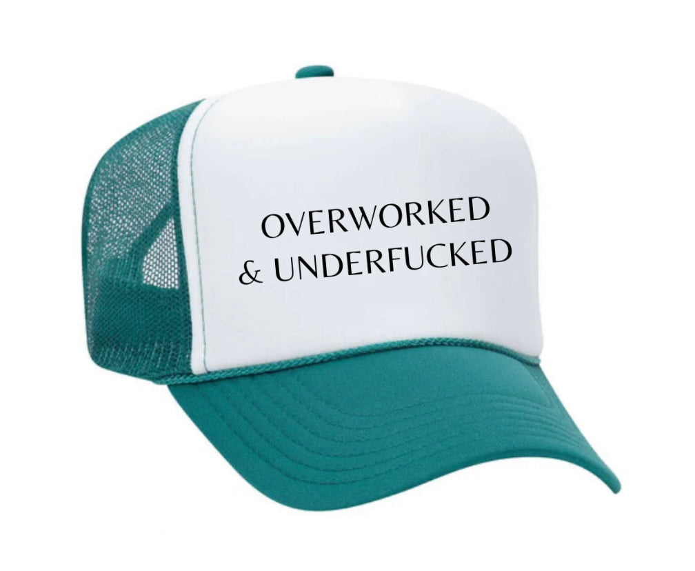 Overworked Trucker Hat