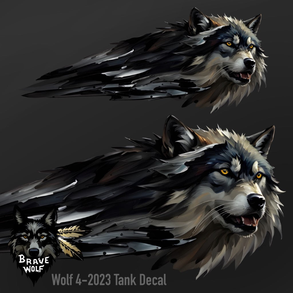 Wolf 4-2023 - Universal Tank Decal-Color