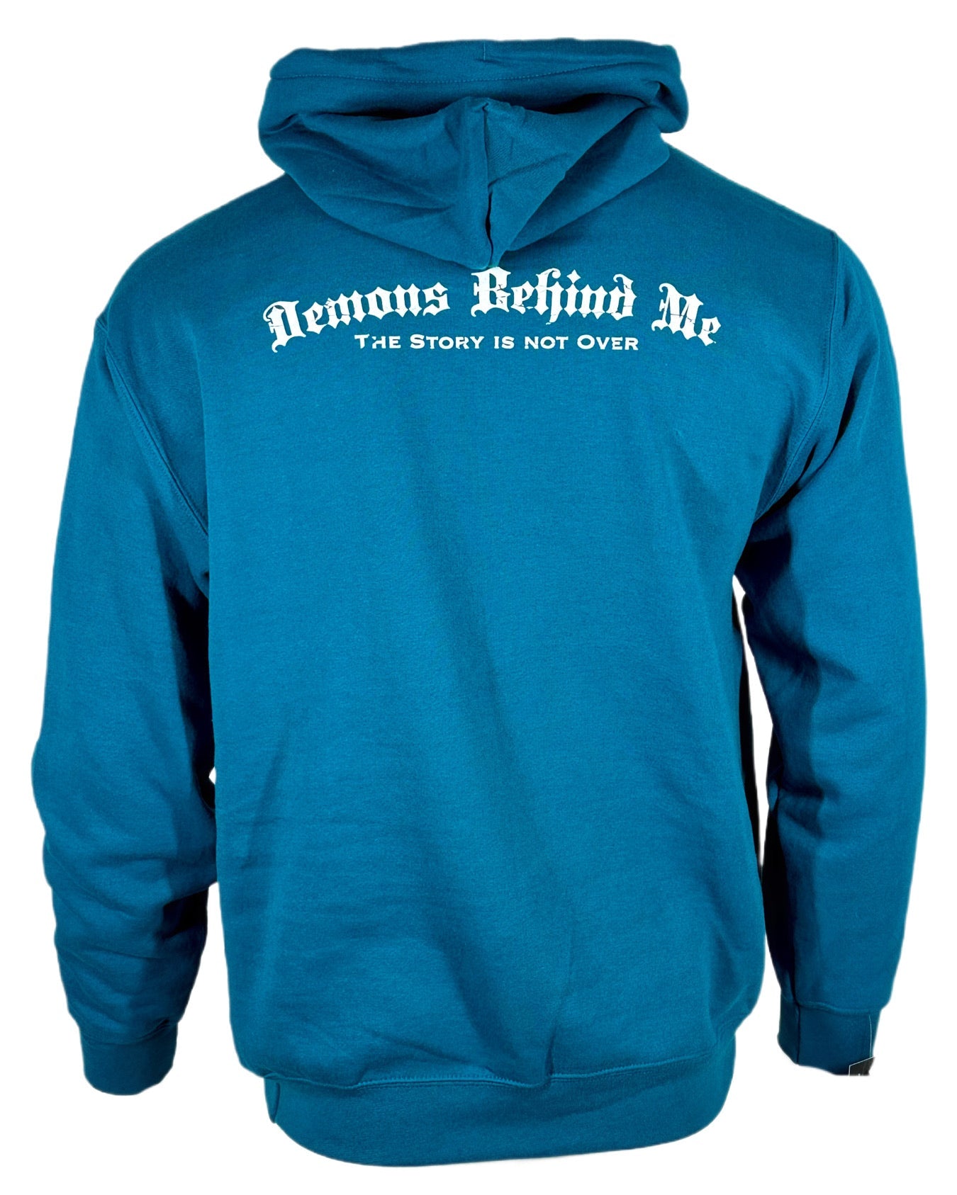 Semicolon Unisex Teal Hoodie