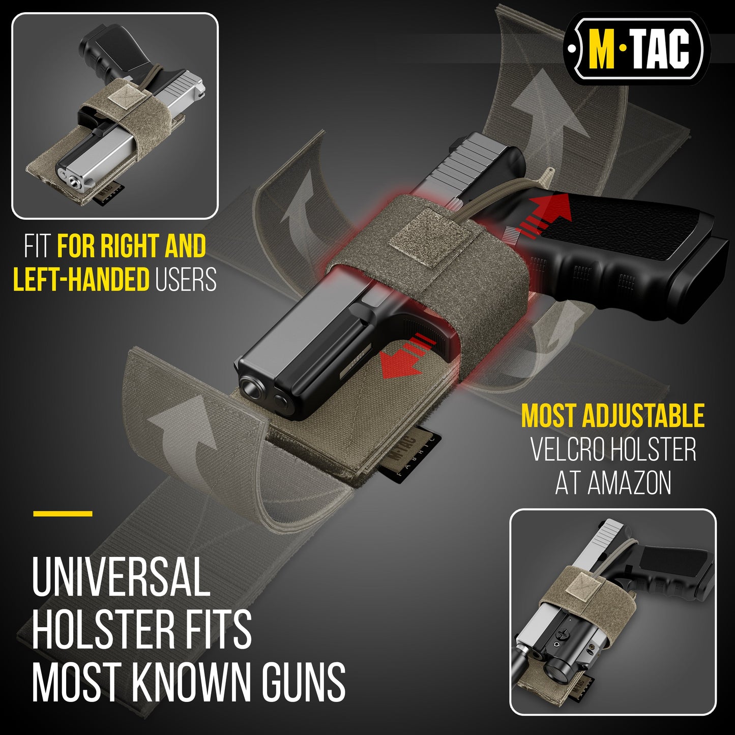 M-Tac CCW Holster - Modular Universal Holster