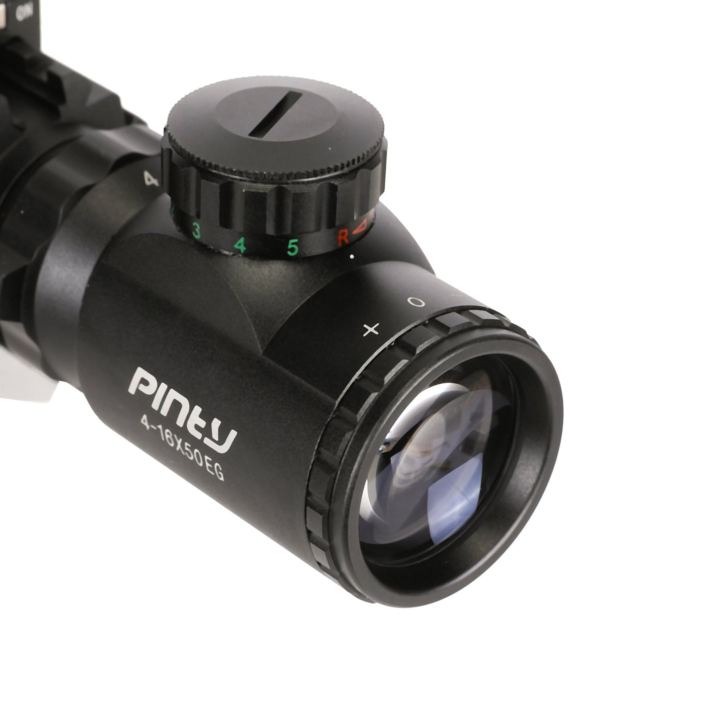 4-in-1 Rifle Scope Combo, 4-16*50mm Rangefinder Scope, Green Laser, Red Dot Sight, Boresighter