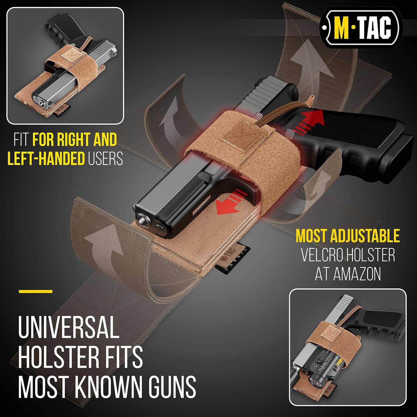 M-Tac CCW Holster - Modular Universal Holster