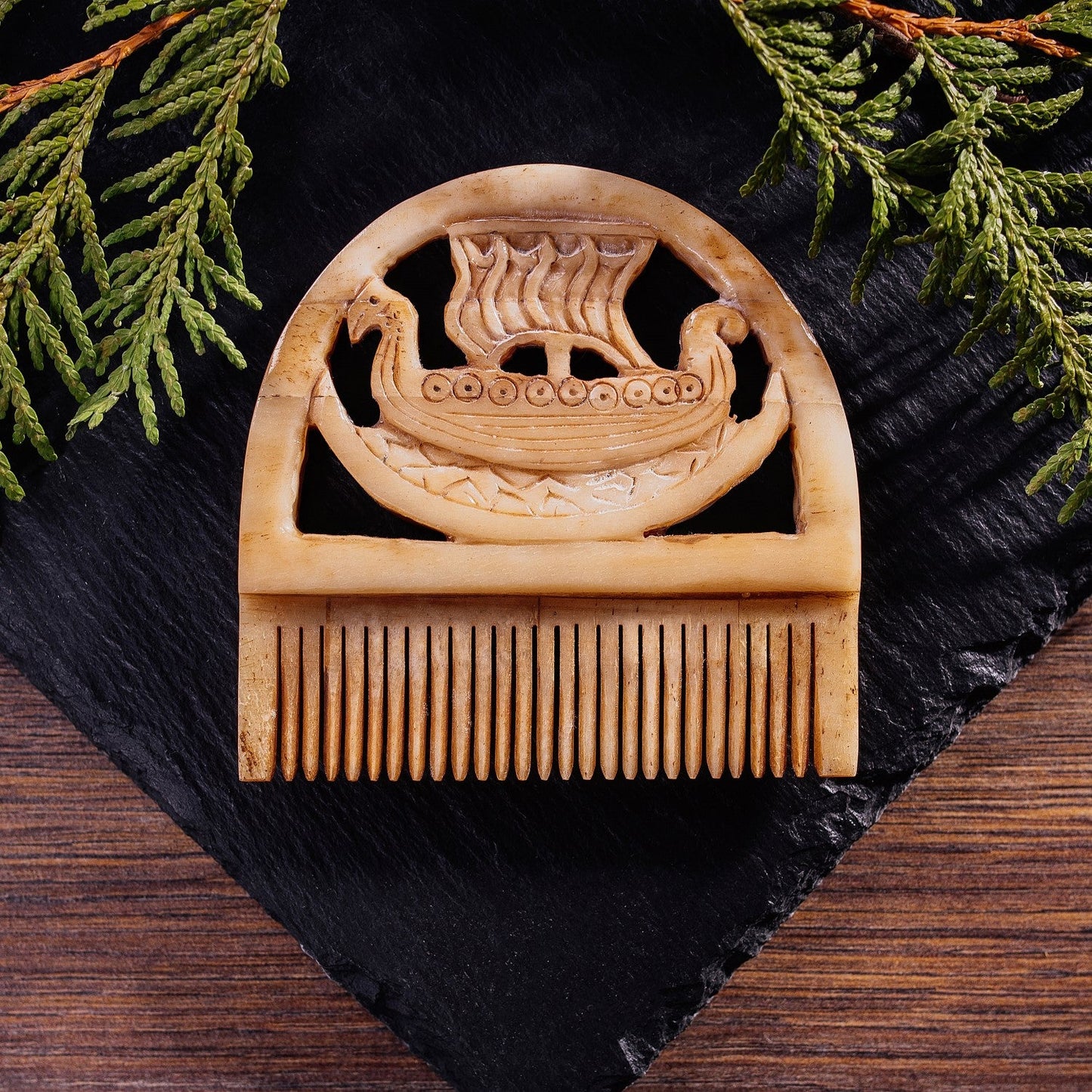 Bone Beard Comb - Drakkar