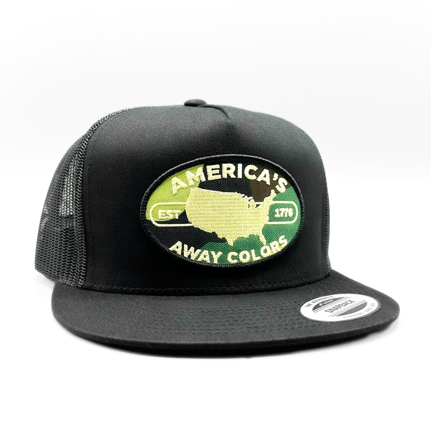 America's Away Colors Since 1776 Patriotic Trucker